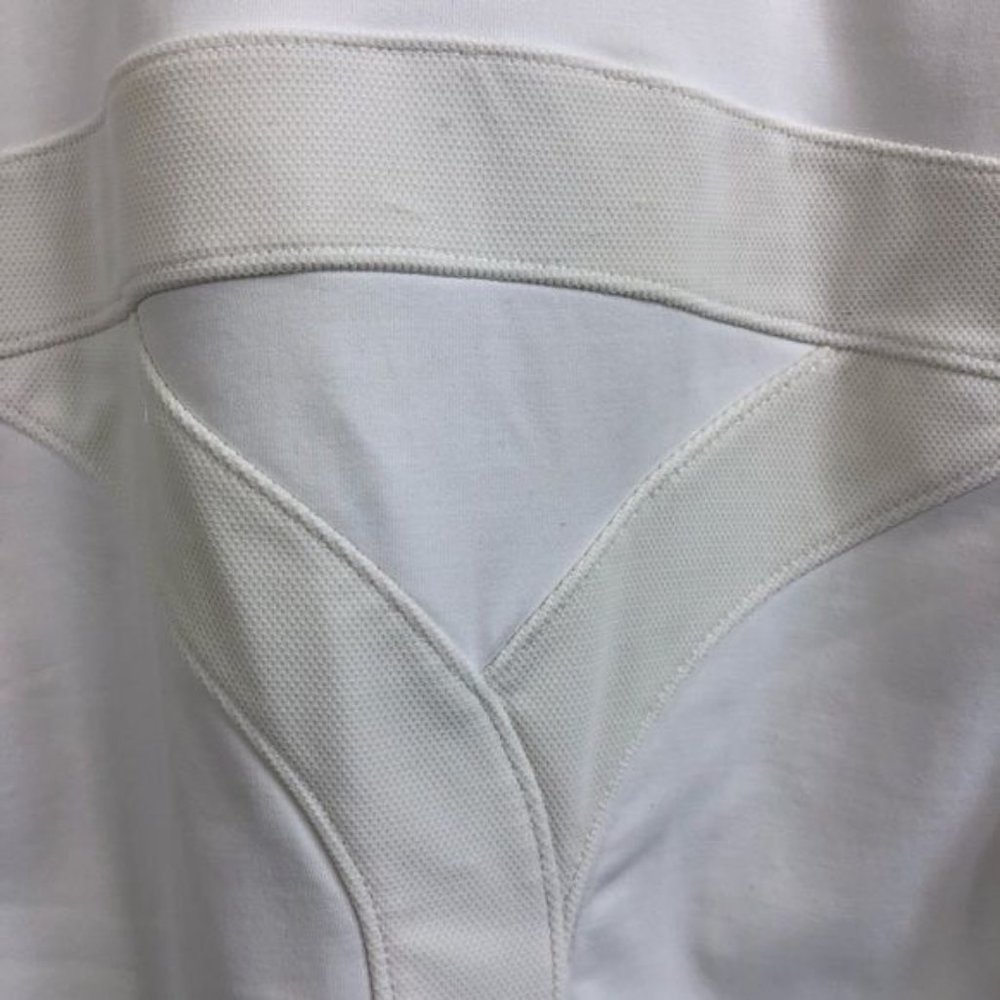 Splits59 Compression Mesh Ruched Side Racerback Workout Tank - Picture 3 of 7